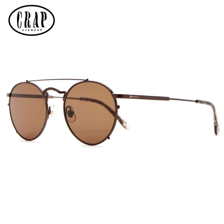 crap eyewear サングラス CRAP(クラップ) サングラス EYEWEAR / THE TUFF SAFARI / Espresso