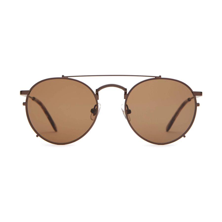 CRAP(クラップ) サングラス EYEWEAR / THE TUFF SAFARI / Espresso & Espresso Tortoise - Amber / TUFFS620AA