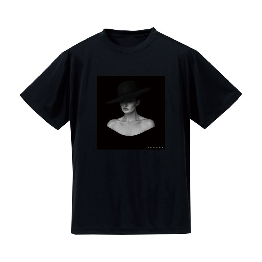 SECRET CLUB シークレットクラブ / 半袖Tシャツ / LIHGT AND SHADOW TEE - BLACK / SC20SS04