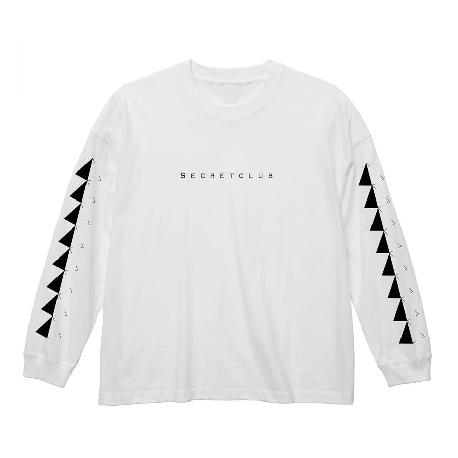 SECRET CLUB シークレットクラブ / ロンT 長袖Tシャツ / LOGO LS TEE - WHITE / SC20SS06