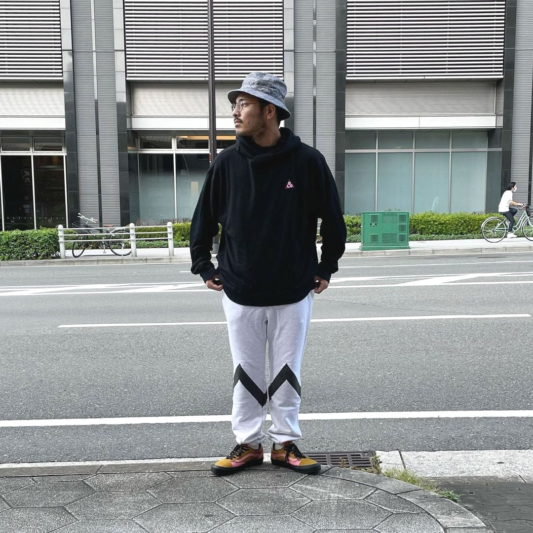 WAX(ワックス) / THE HARD MAN(ザハードマン) / スウェットパンツ / REFLECTOR TRACK PANTS - ASH / WX-0124 / メンズ