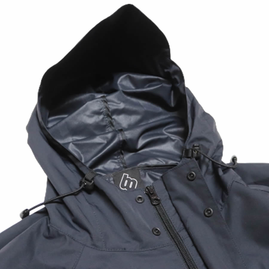 BROOKLYN MACHINE WORKS (ブルックリンマシンワークス) / レインウェア ポンチョ / BROOKLYN JKT - BLACK / メンズ