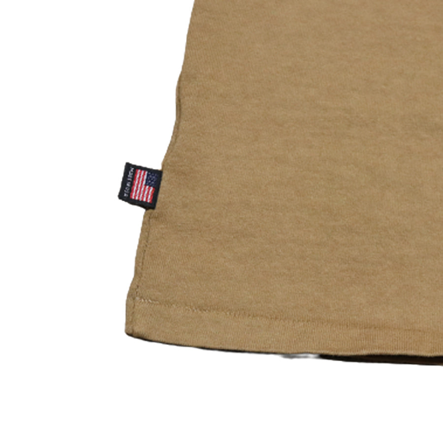 SLOPPY(スラッピー) / 半袖 Tシャツ / PLAIN SHORT SLEEVE - DESERT / SL21SS-001 / メンズ MADE IN USA
