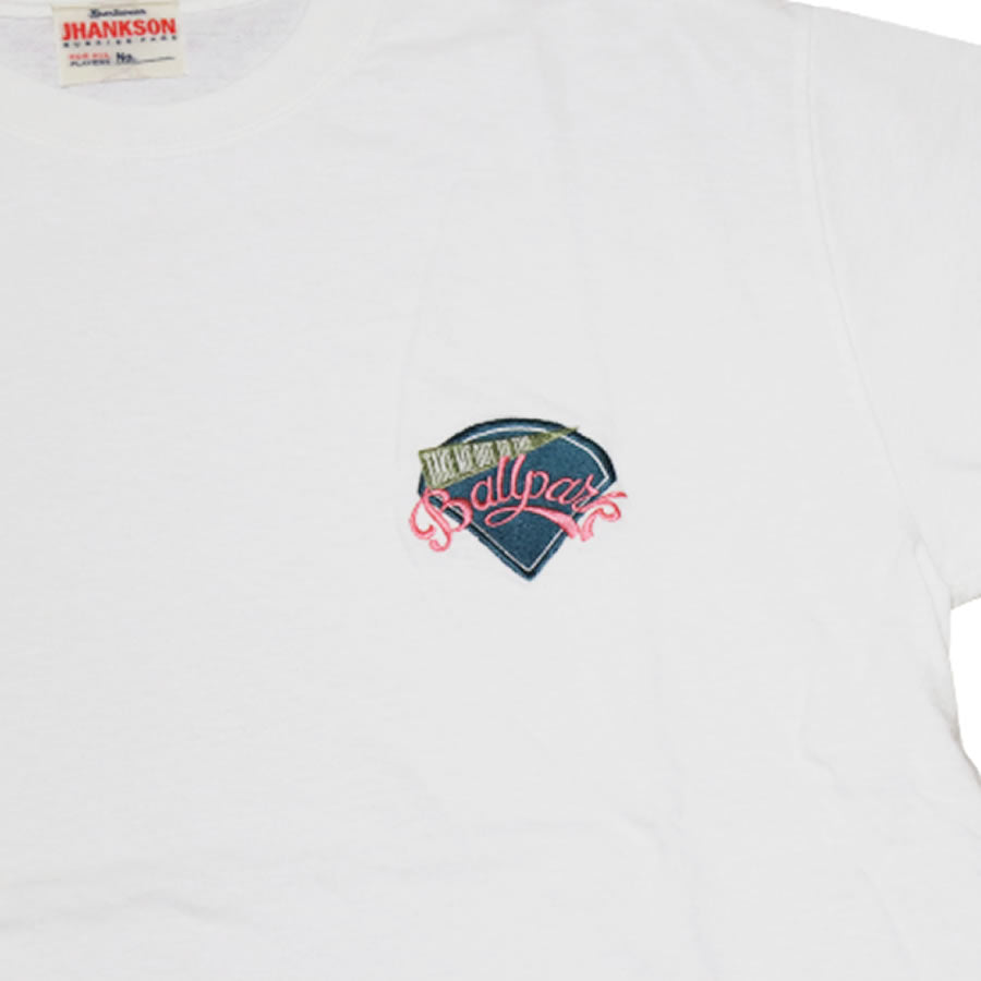 JHANKSON(ジャンクソン) / 半袖 Tシャツ / BASEBALL PARK TEE - WHITE / メンズ