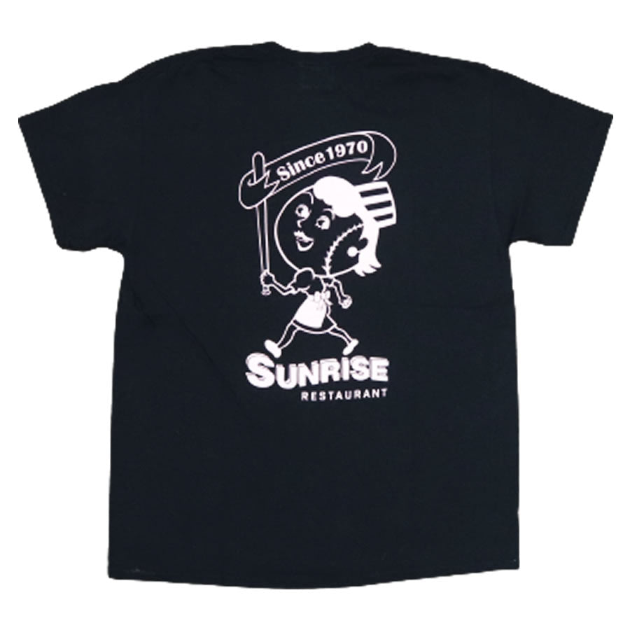 JHANKSON(ジャンクソン) / 半袖 Tシャツ / SUNRISE RESTRAUNT TEE - BLACK / メンズ