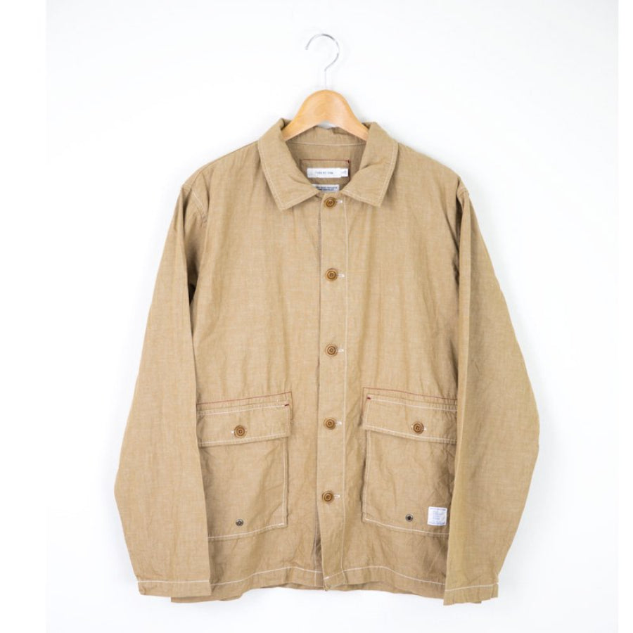 TURN ME ON(ターンミーオン) / 長袖シャツ / ダンガリーシャツJKT - BEIGE / 422-037 / メンズ