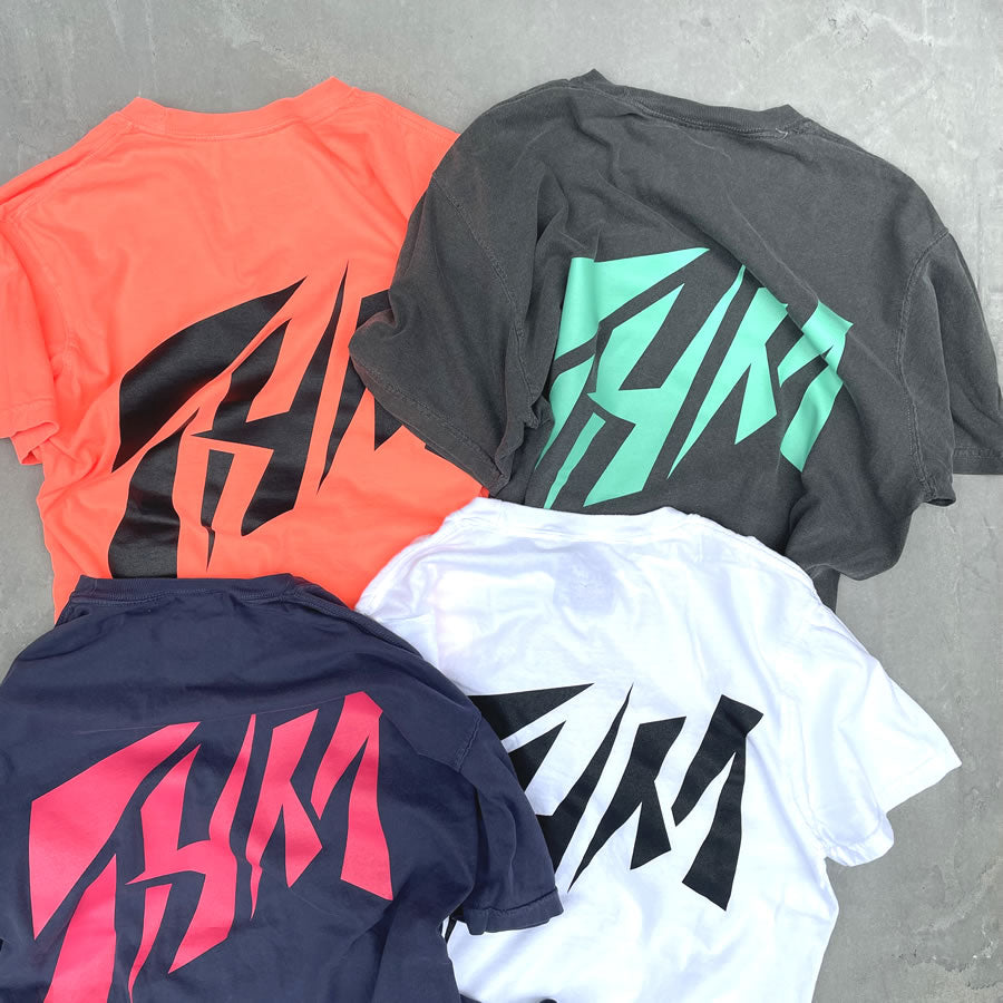 THE HARD MAN(ザハードマン) / 半袖Tシャツ / THM BAGGIES TEE - WHITE / THM-0661 / メンズ WAX