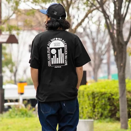 PLAY DESIGN プレイデザイン / P01 プレイ / 半袖Tシャツ / PLAY BEER TEE - BLACK / 22SS0PBRTBLK / メンズ