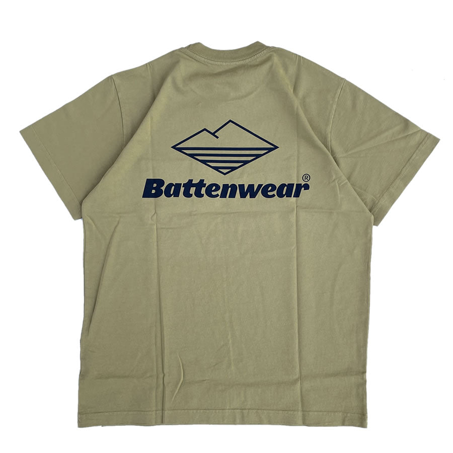 BATTENWEAR(バテンウエア) / 半袖 ポケット Tシャツ / TEAM SS POCKET TEE - KHAKI / SS22504A / メンズ