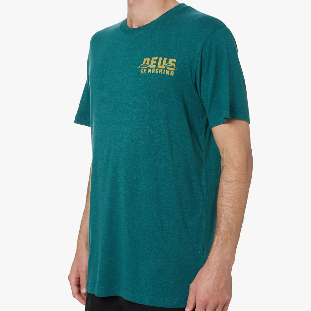DEUS EX MACHINA ( デウスエクスマキナ ) / 半袖 Tシャツ / SPROUT TEE - JASPER GREEN / DMP2211551B / メンズ
