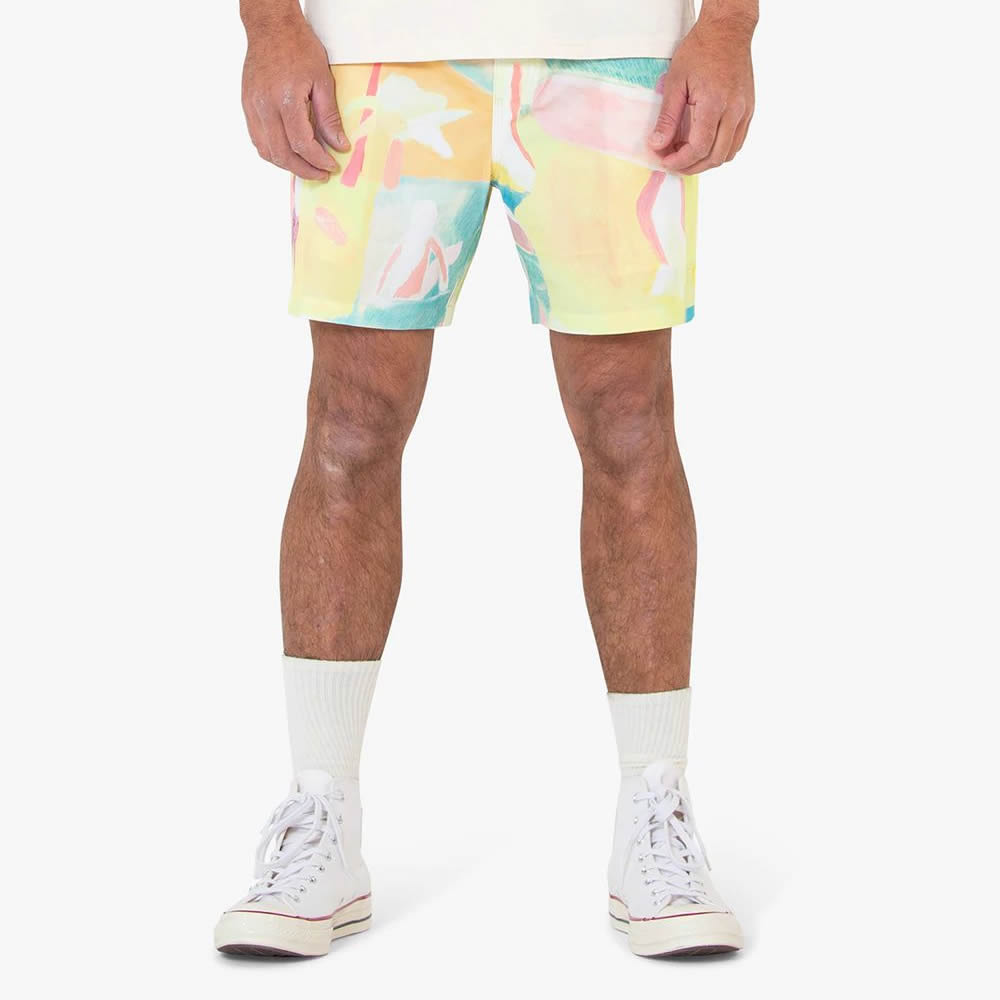 DEUS EX MACHINA (デウス) / 街履きストレッチボードショーツ / LOADED BOARDSHORT - MURTI / DMS2121480A / メンズ