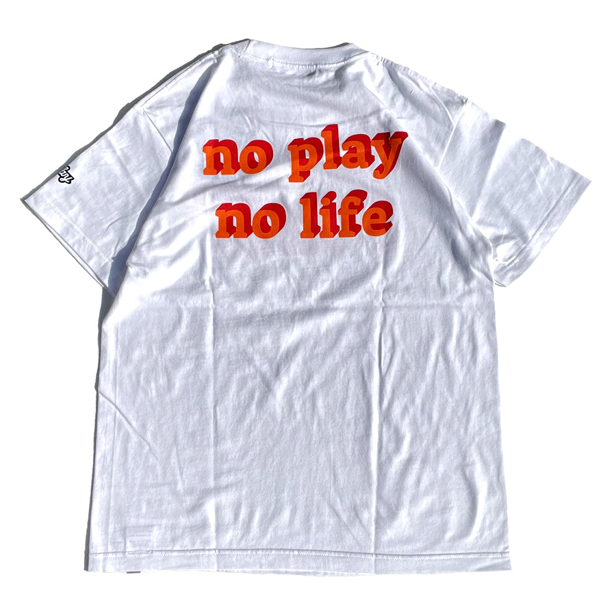 PLAY DESIGN プレイデザイン / P01 プレイ / 半袖Tシャツ / NPNL PLAY TEE - WHITE x M.O.M / 22SS0NNPT / メンズ
