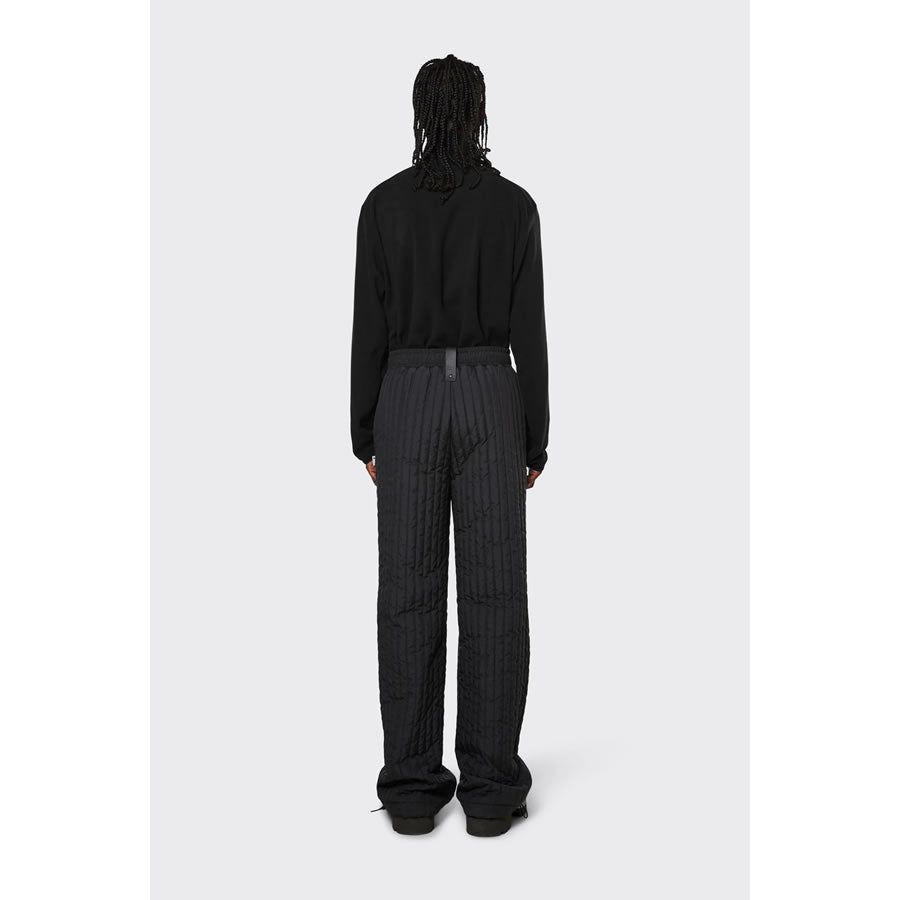 RAINS (レインズ) / キルティングパンツ 中綿パンツ / LINER PANTS WIDE - BLACK / 55224-1-01828 01