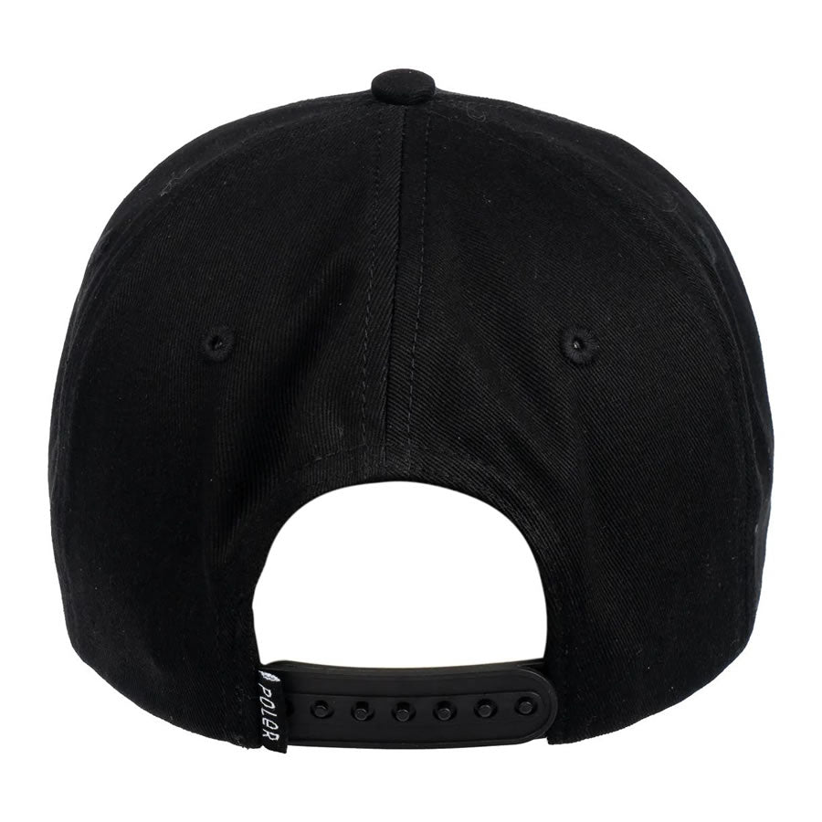 POLeR OUTDOOR STUFF(ポーラーアウトドアスタッフ) / スナップバックキャップ / POLeR VIBES HAT - BLACK
