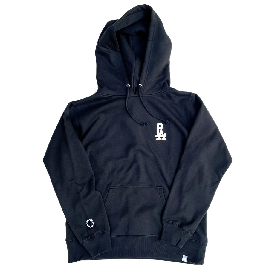 PLAY DESIGN プレイデザイン / P01 / プルオーバーパーカー / VACATION HOODED SW - BLACK / 22AW1PVHS / メンズ