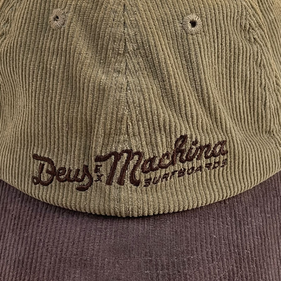 DEUS EX MACHINA (デウス) / ベースボールキャップ 帽子 / INSIGNIA DAD CAP - TAN x BROWN / DMW227183 / メンズ