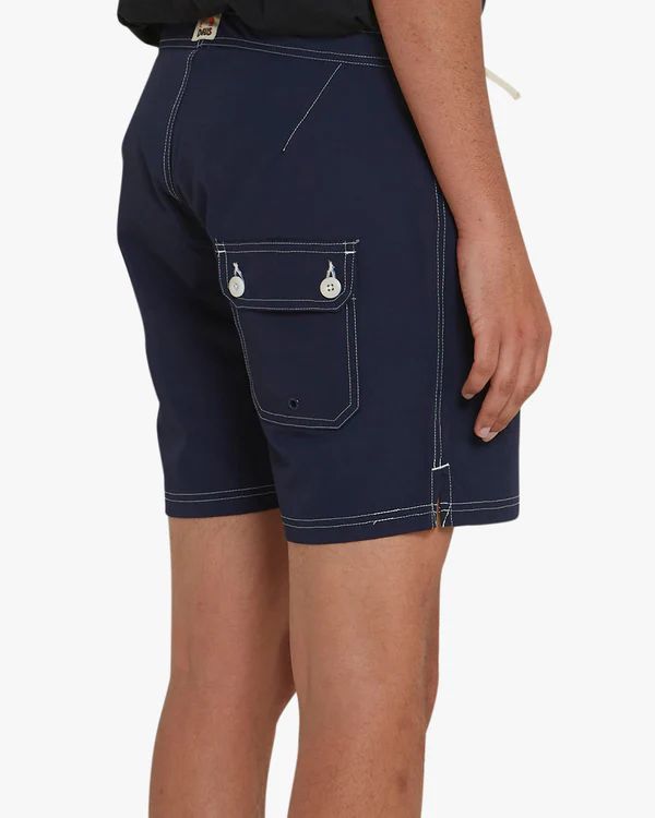DEUS EX MACHINA ( デウス ) / 街履きストレッチボードショーツ / BENJI BOARDSHORT - NAVY / DMS222641A / メンズ