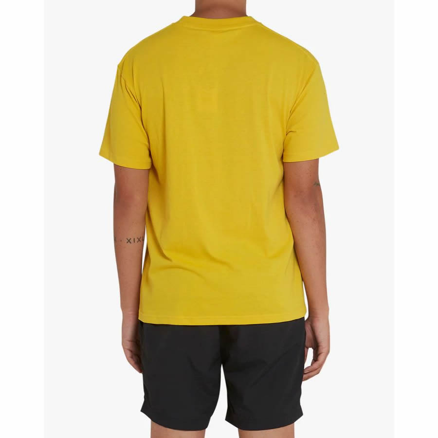 DEUS EX MACHINA ( デウスエクスマキナ ) / 半袖 ドライTシャツ / TANGO POCKET TEE - SUPER LEMON / DMS221658 / メンズ
