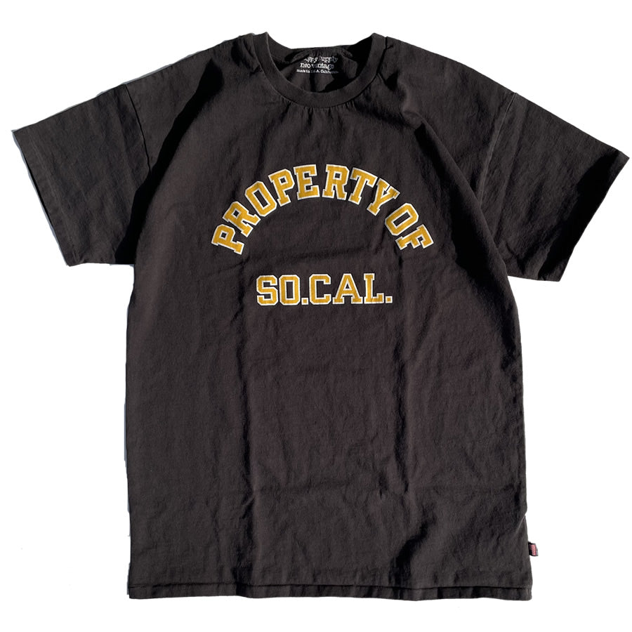 SLOPPY(スラッピー) / 厚手 半袖 Tシャツ / SO.CAL - BLACK / SL23SS-010 / メンズ MADE IN USA