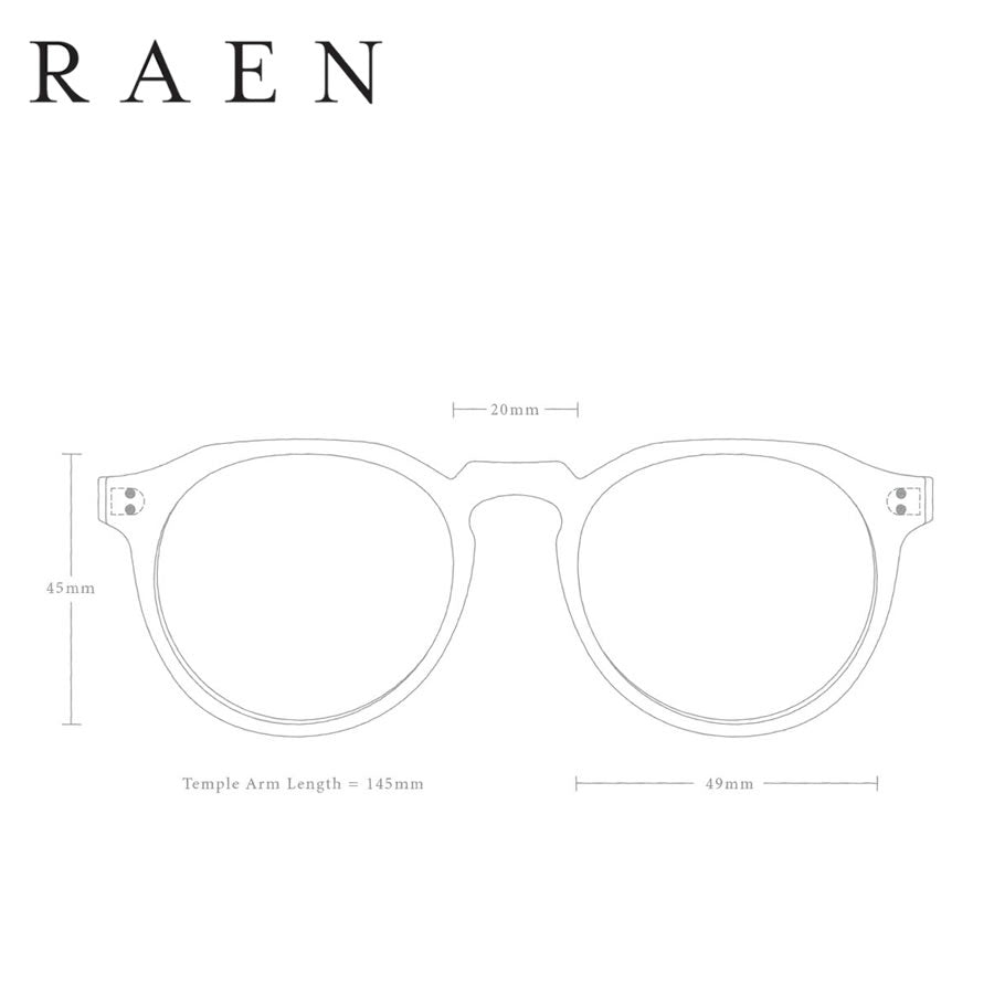 RAEN Optics レイン サングラス / REMMY 49 - SPLIT MOAB TORTOISE x GREEN POLARIZED / 正規代理店 / 偏光レンズ