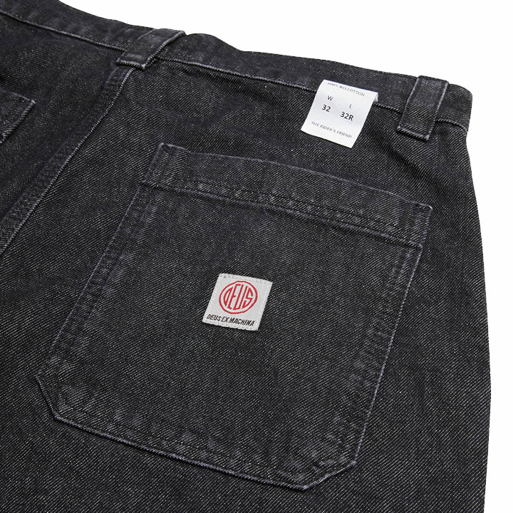 DEUS EX MACHINA ( デウスエクスマキナ ) / デニム パンツ / SHAWN WORKWEAR JEAN - WASHED BLACK / DMW224615