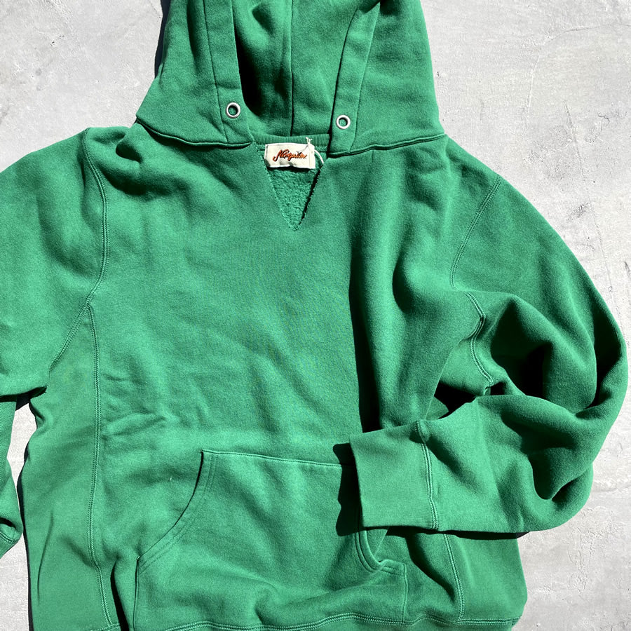 NASNGWAM (ナスングワム) / スウェットプルオーバー チョップパーカー / CHOP PARKA - GREEN / C2309901