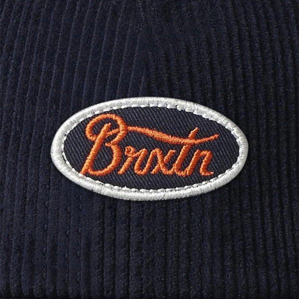 BRIXTON (ブリクストン) / ベースボールキャップ 帽子 / PARSONS LP CAP - WASHED NAVY/CAUTION ORANGE/ WNYCO / メンズ 23FW