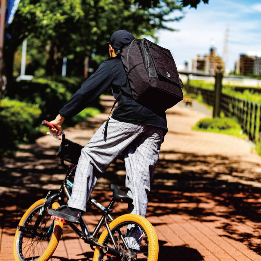 CHROME クローム / 防水 リュックサック バックパック / COHESIVE 35 BACKPACK - BLACK NYLON / 35L / JP-186-BK-2R-NA