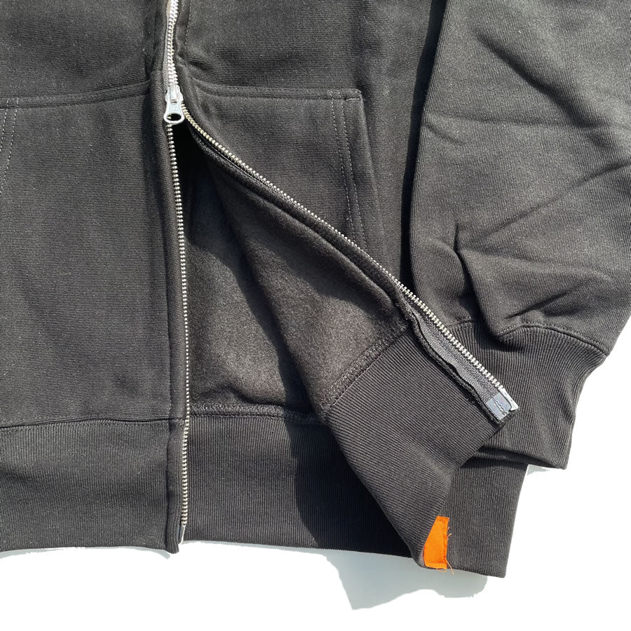 Tony Taizsun(トニー タイズサン) / ジップアップフーディー / LA ZIP HOODIE - BLACK / メンズ