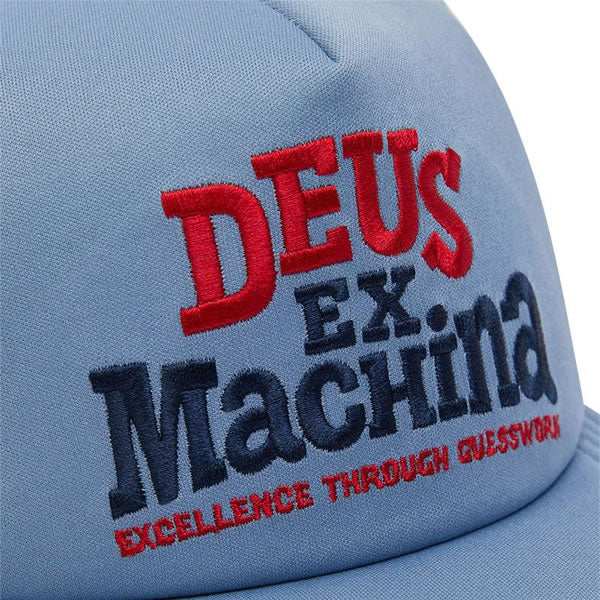 DEUS EX MACHINA ( デウスエクスマキナ ) / キャップ 帽子 / GUESSWORK TRUCKER - AQUA / DMP247264 / メンズ