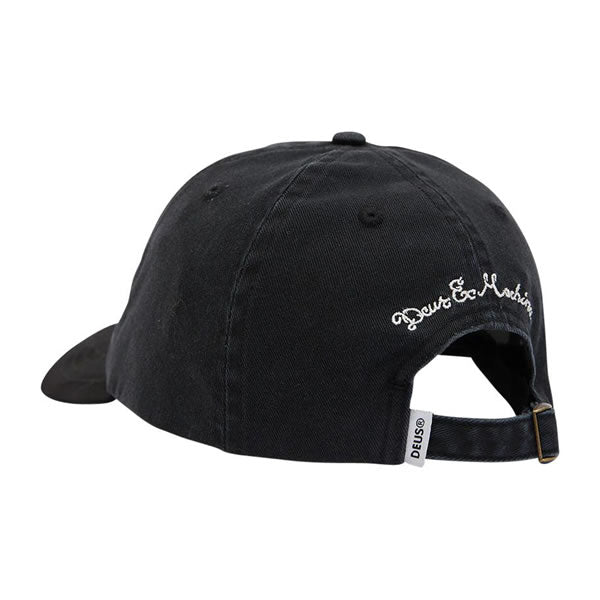 DEUS EX MACHINA ( デウスエクスマキナ ) / キャップ 帽子 / METRO DAD CAP - BLACK / DMP247265 / メンズ