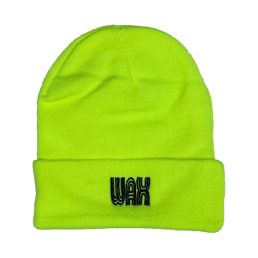 WAX(ワックス) / ニットキャップ ビーニー / WAX logo beanie - Yellow / WX-0368 / メンズ THM