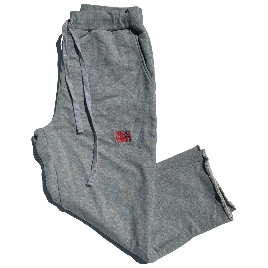 WAX(ワックス) / スウェット パンツ / CUT OFF SWEAT PANTS - GRAY