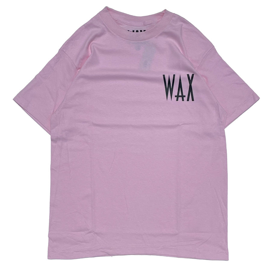 WAX(ワックス) / 半袖Tシャツ / WAX TEE - PINK / WX-0375 / メンズ THM