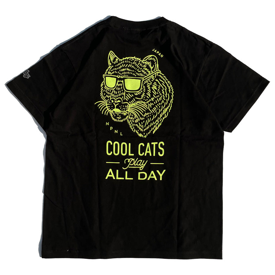 PLAY DESIGN プレイデザイン / P01 / 半袖Tシャツ / CC TEE 24 - BLACK × YELLOW / 24SS0CCTEBYL / メンズ