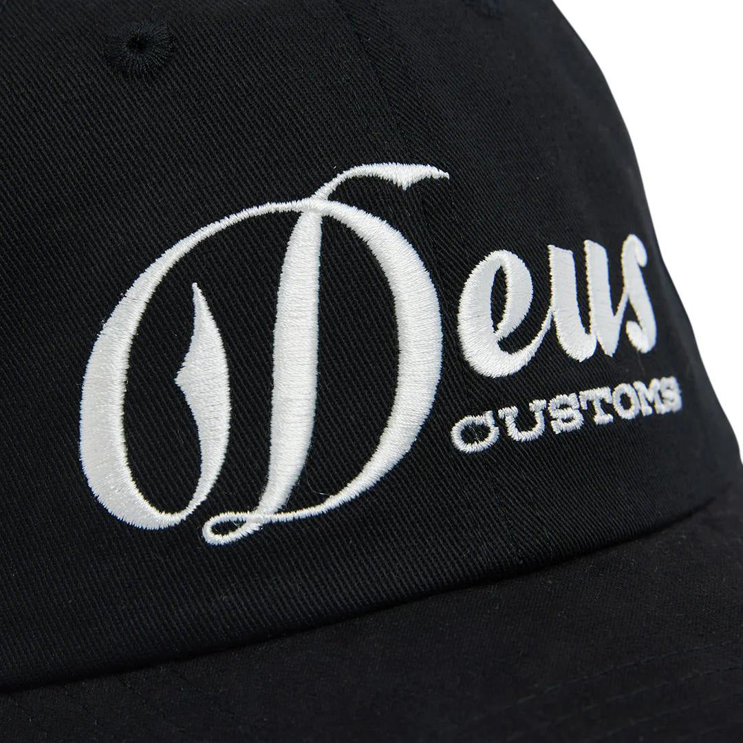 DEUS EX MACHINA ( デウスエクスマキナ ) / キャップ 帽子 / TIME TAKER DAD CAP - BLACK / DMF247622 / メンズ