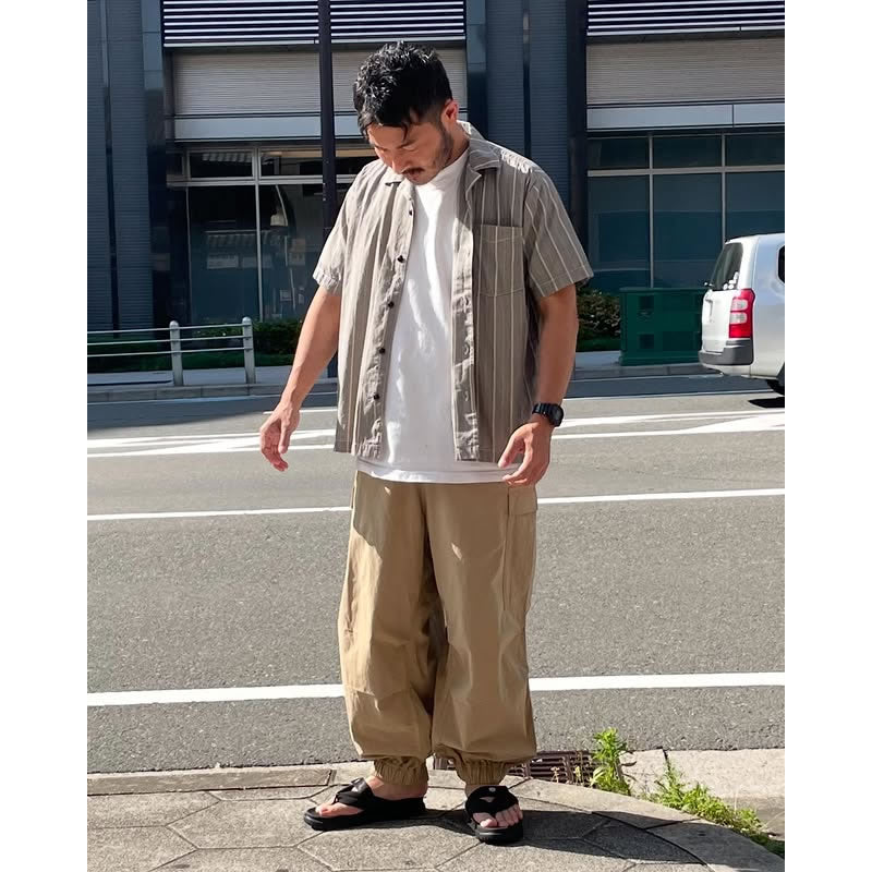 IMPRESTORE (インプレストア) / イージーパンツ トラウザー / RANDY RIP TROUSER - BEIGE / メンズ