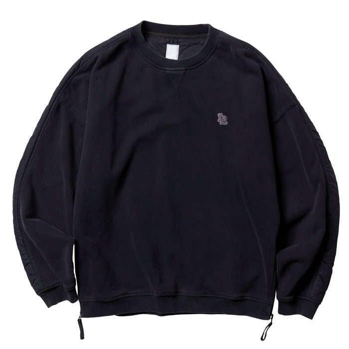 LIBERAIDERS(リベレイダース) / スウェットクルーネック / COTTON FLEECE QUILTED CREWNECK III - BLACK / 783022403 / メンズ