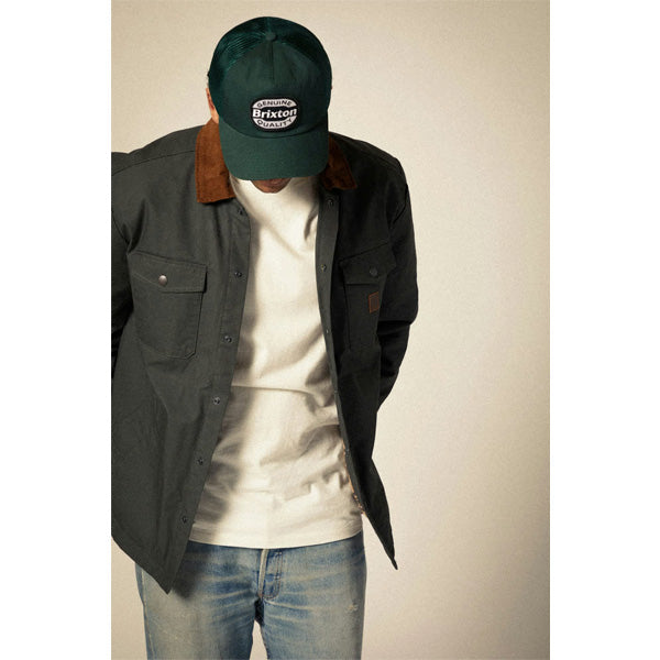 BRIXTON (ブリクストン) / ベースボールキャップ 帽子 / KEATON MP TRUCKER HAT - DEEP FOREST / 11673-DPFDF