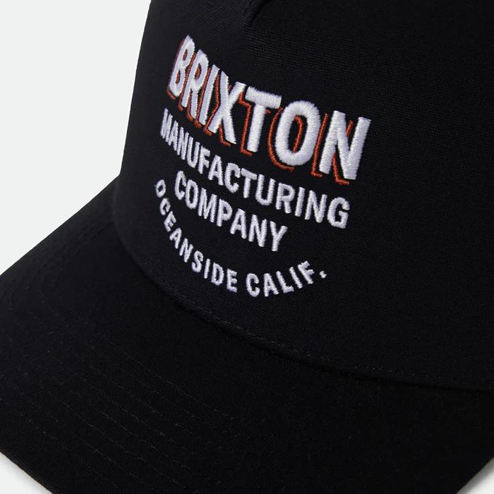 BRIXTON ( ブリクストン ) / スナップバック キャップ 帽子 / REDOUBT C NP MP TRUCKER HAT - BLACK / 11865-BKBLK