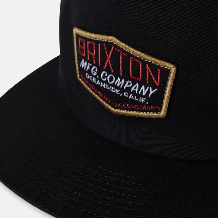 BRIXTON ( ブリクストン ) / スナップバック キャップ 帽子 / COLESON HP SNPK - BLACK / 11811-BKBUR