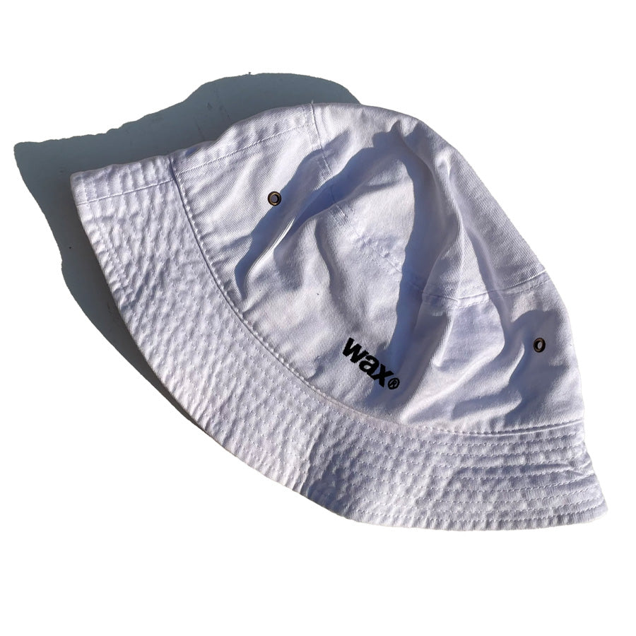 WAX(ワックス) / バケットハット 帽子 / YIN-YANG BUCKET HAT - WHITE