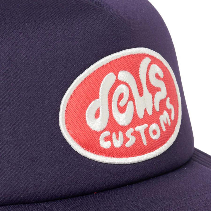 DEUS EX MACHINA ( デウスエクスマキナ ) / メッシュキャップ 帽子 / MAZEY TRUCKER - NAVY COSMOS / DMP257998 / メンズ