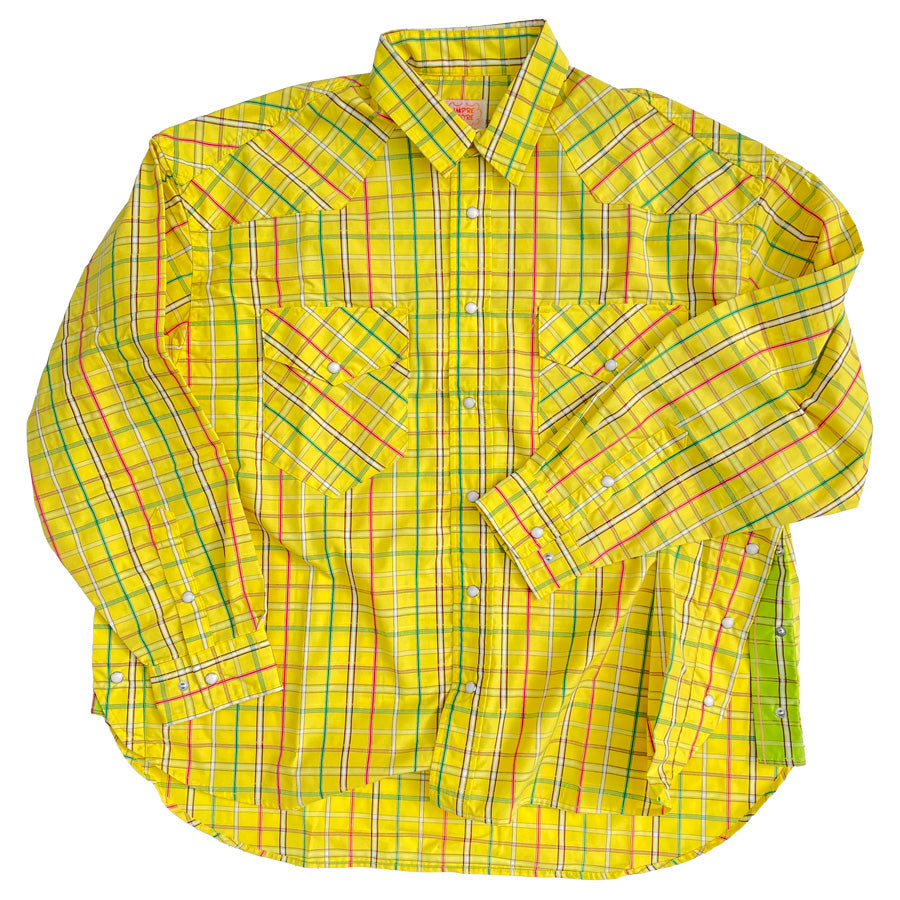 IMPRESTORE (インプレストア) / シャツ / BASKET WESTERN SHIRTS - YELLOW / DWAYNE /メンズ