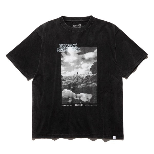 THE ROARK ロアーク / 半袖Tシャツ / "NOMADS" S/S PHOTO TEE - BLACK / RTJM1101 / メンズ