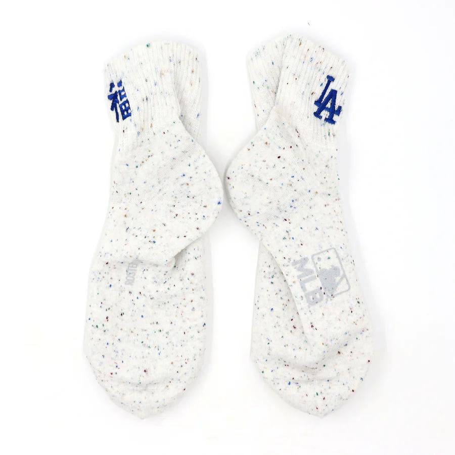 ROSTER SOX(ロスターソックス) x MLB / 靴下 クルーソックス / MLB 200 NEP MIX FUKU SOCKS - WHITE / MLB-255-Dodgers