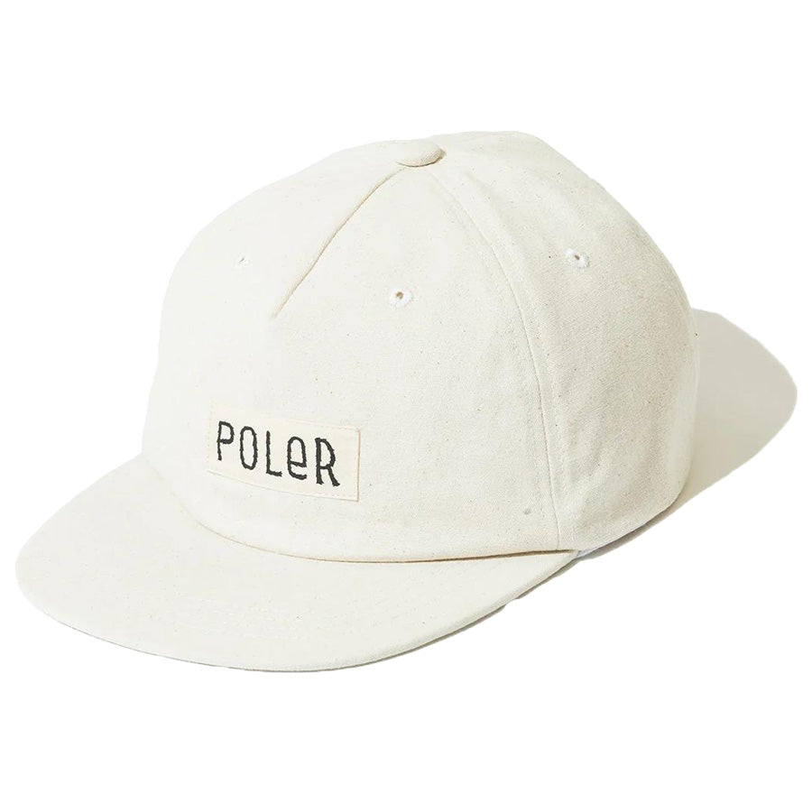POLeR OUTDOOR STUFF(ポーラーアウトドアスタッフ) / キャップ 帽子 / FURRY FONT COTTON 6P CAP - NATURAL / 251MCV0087