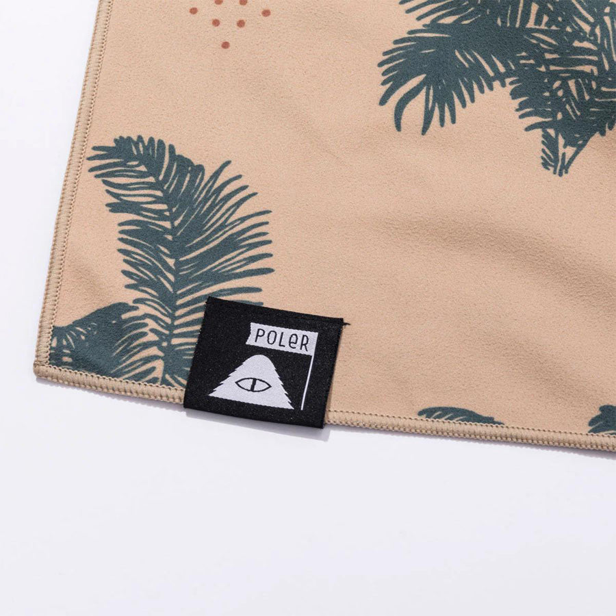 Poler Outdoor Stuff(ポーラー アウトドア スタッフ) / ビーチタオル / BEACH TOWEL - BLACK x ORANGE / 241MCV0473