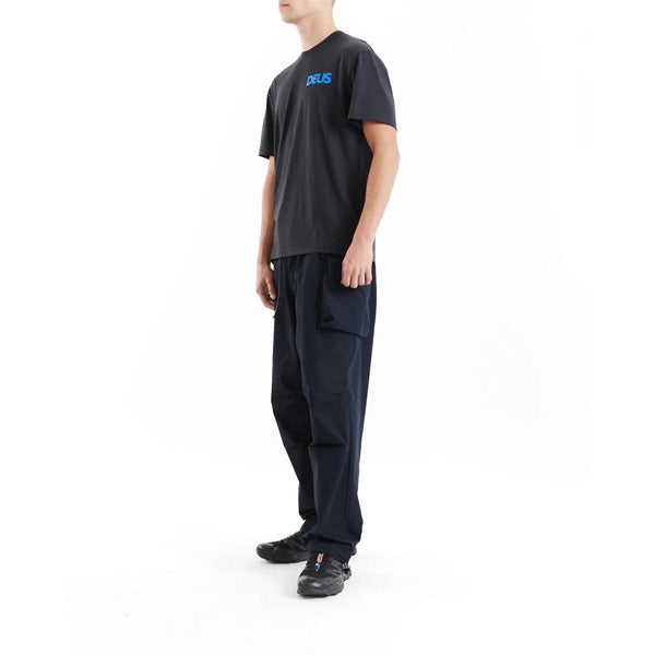 DEUS EX MACHINA ( デウスエクスマキナ ) / 半袖 Tシャツ / BIARRITZ SURF ADDRESS TEE - BLACK / DMP251000A / メンズ