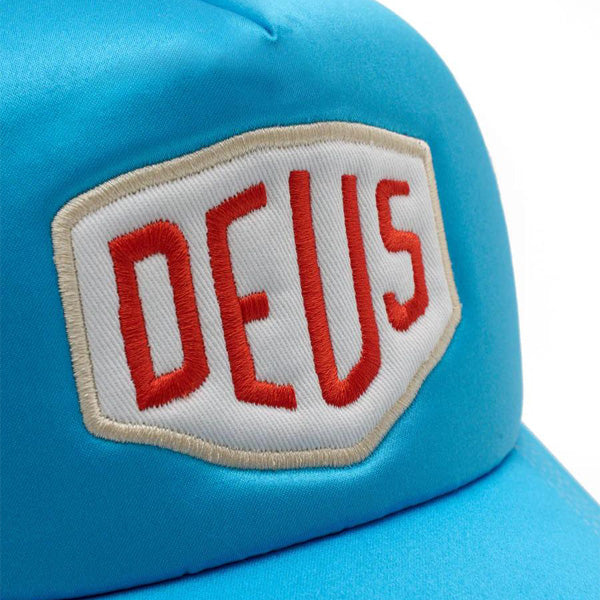 DEUS EX MACHINA ( デウスエクスマキナ ) / メッシュキャップ 帽子 / SHIELD LUXX TRUCKER - BLUE / DMP257172 / メンズ